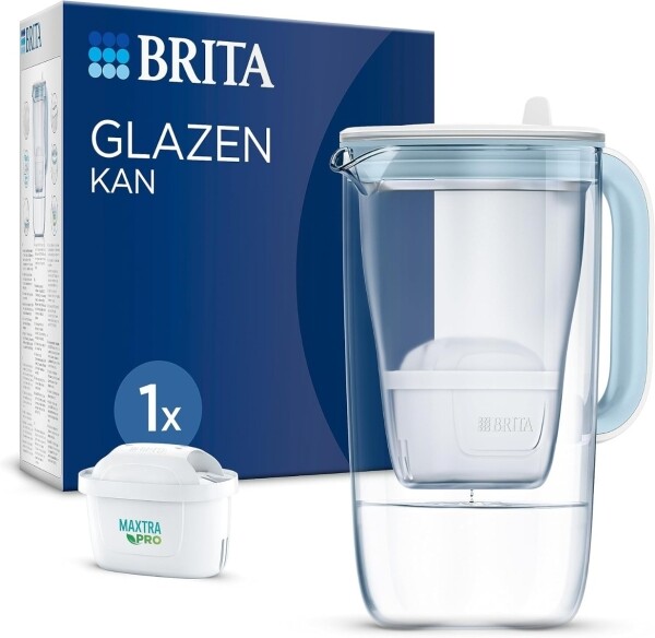 Brita - Glazen Filterkan + 1 Maxtra Filterpatroon 1ST