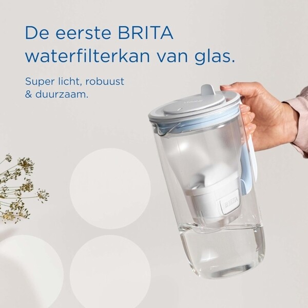 Brita - Glazen Filterkan + 1 Maxtra Filterpatroon 1ST