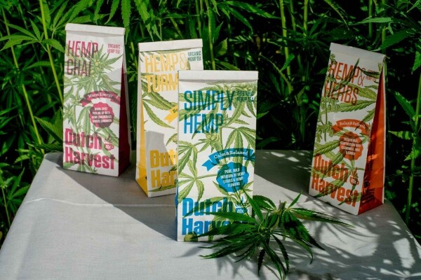 Hennep & Kruidenmix thee 40 gram - Dutch Harvest losse thee