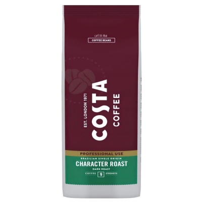 Costa Coffee Braziliaanse Single Origin Karakter Donkere Roast - koffiebonen - 1 kilo