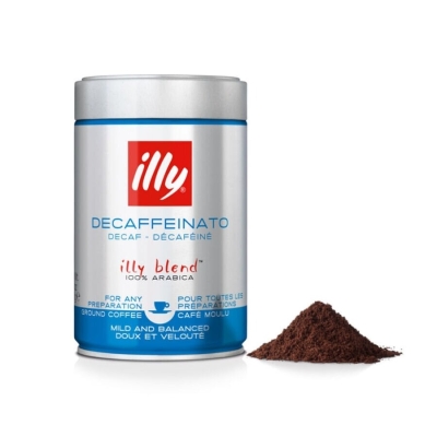 Illy Decafeïne - gemalen koffie - 250 gram